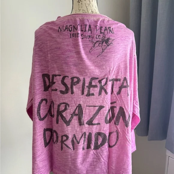 Magnolia Pearl Pink Graphic Tee - Picture 1 of 2